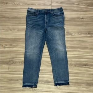 Chico's Blue Ankle Cropped Jeans